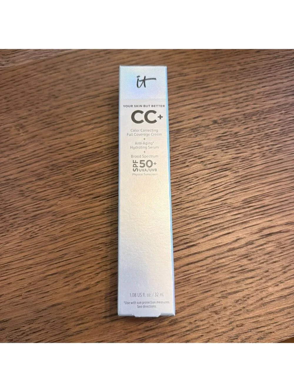 It Cosmetics Color Correcting Full Coverage CC+ SPF 50 Light 1.08 fl oz bb 3/24
